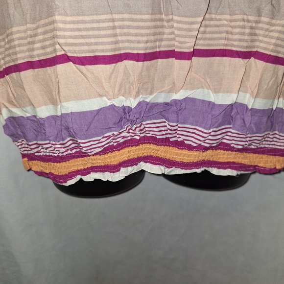 a.n.a Pink and Purple Boxy Tunic Top - Picture 3 of 7